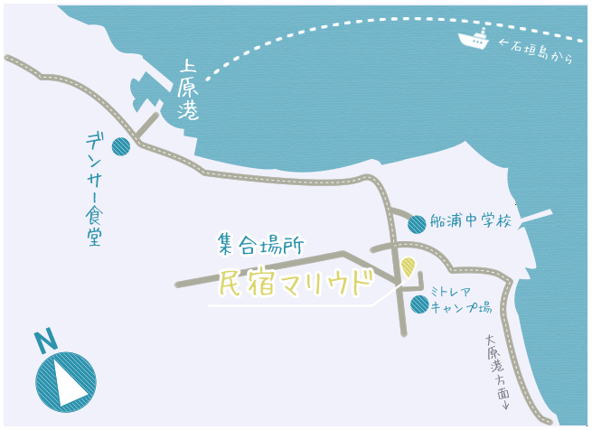 西表島地図
