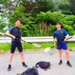 ピナイサーラの滝で雄叫び！