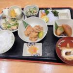 鶏のからあげ　シークヮーサーとともに♪